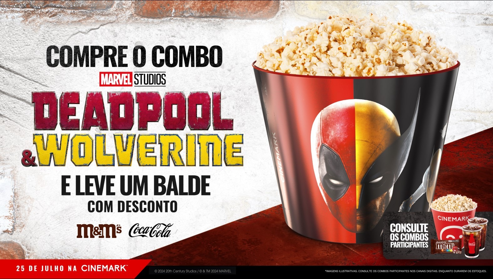 Combo Deadpool e Wolverine Combo Deadpool e Wolverine