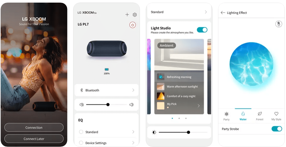 Aplicativo LG XBOOM