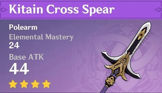 Lança Cruzada de Kitain Lança Cruzada de Kitain