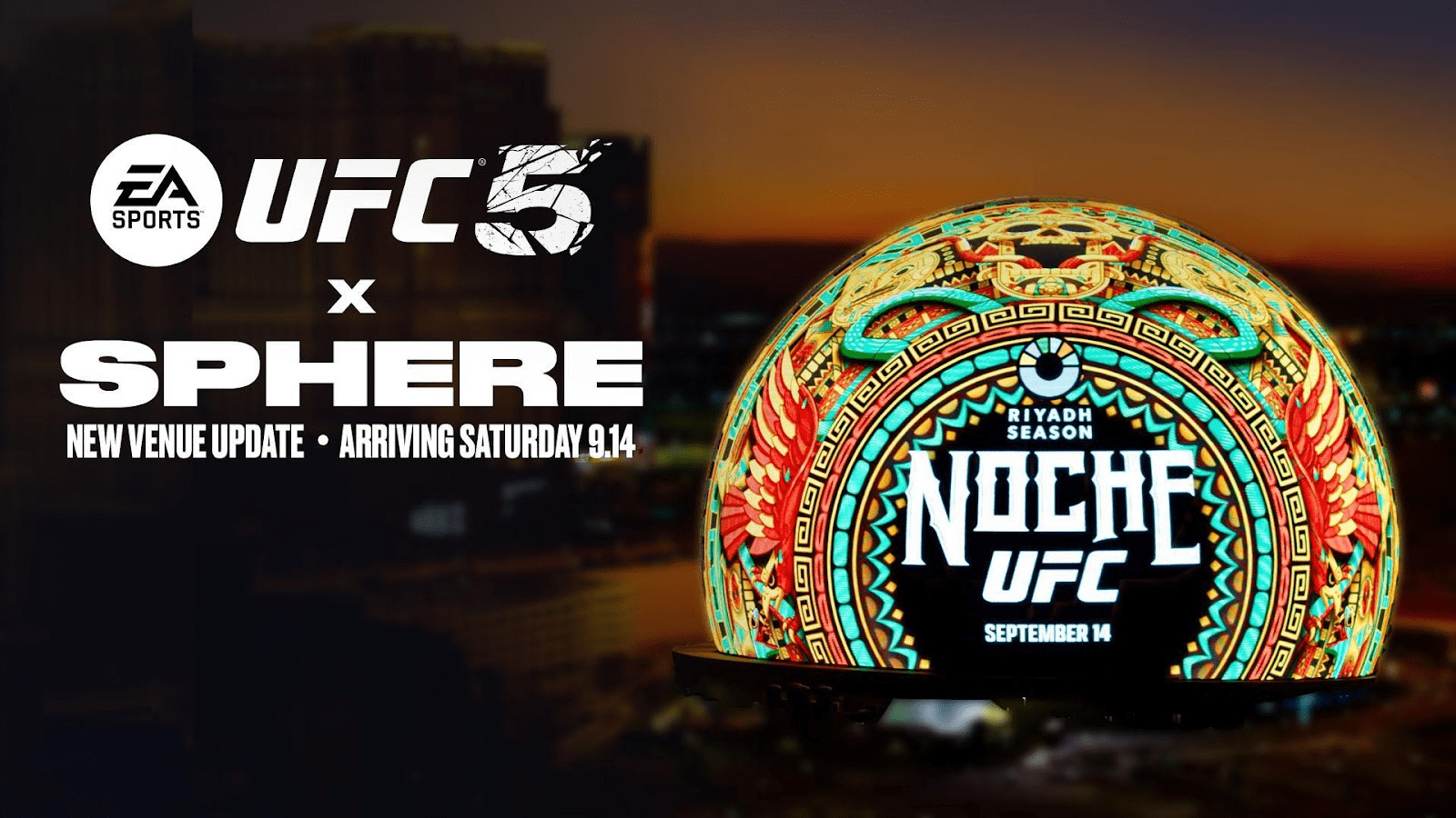 UFC 306 com Sphere tem Nova Arena e nova Lutadora Brasileira