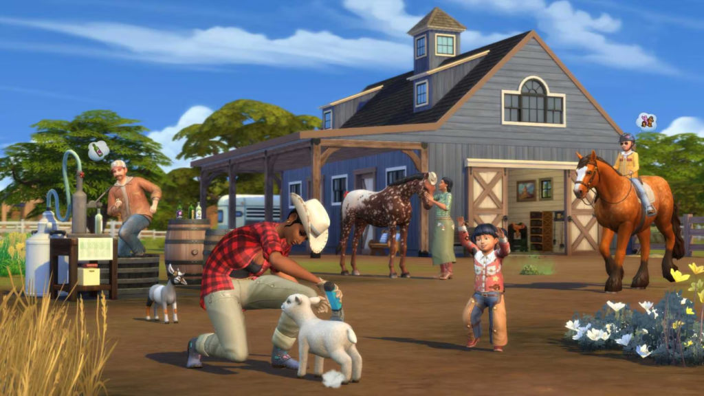 The Sims 4 Mini-cabras