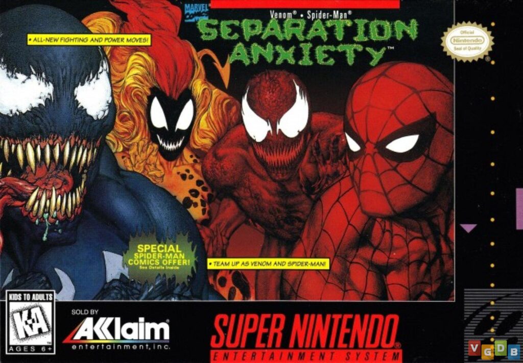 Venom / Spider-Man: Separation Anxiety (1995) Venom / Spider-Man: Separation Anxiety (1995)