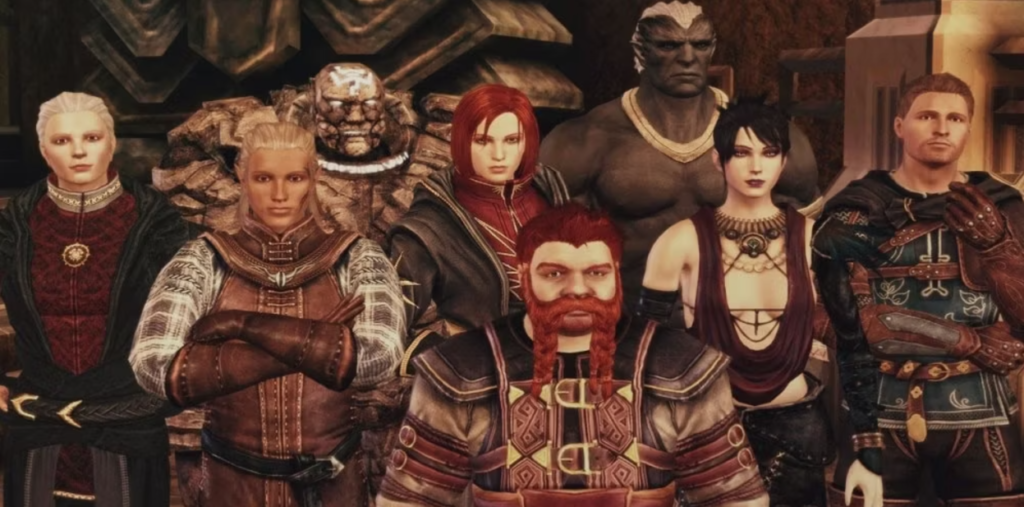 Dragon Age História de Dragon Age