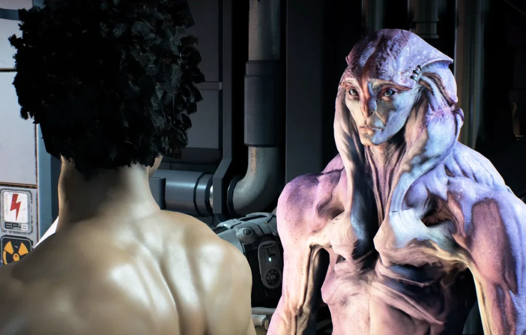 mass effect Jogos com Cenas Picantes