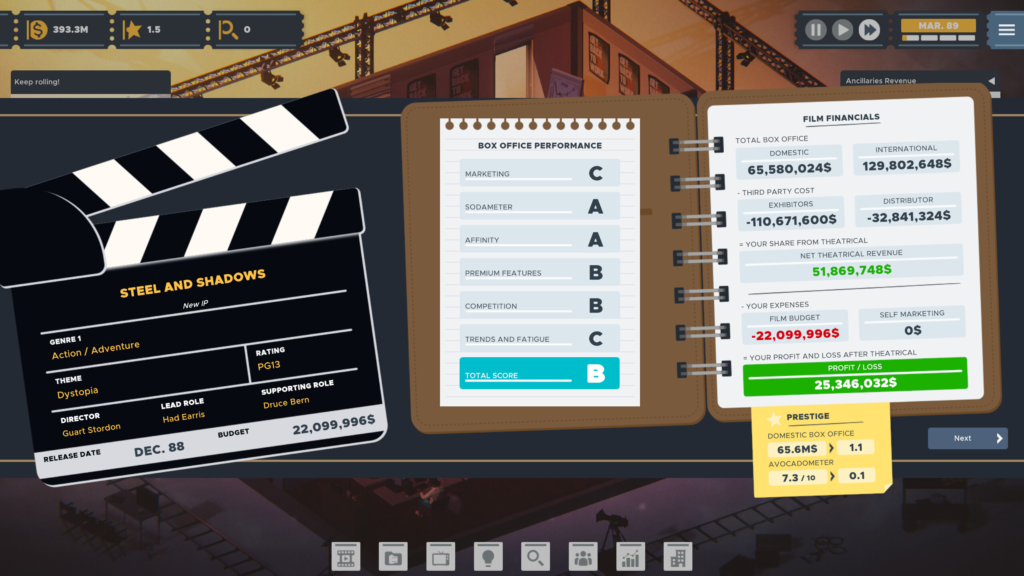The Executive: Movie Industry Tycoon The Executive: Movie Industry Tycoon