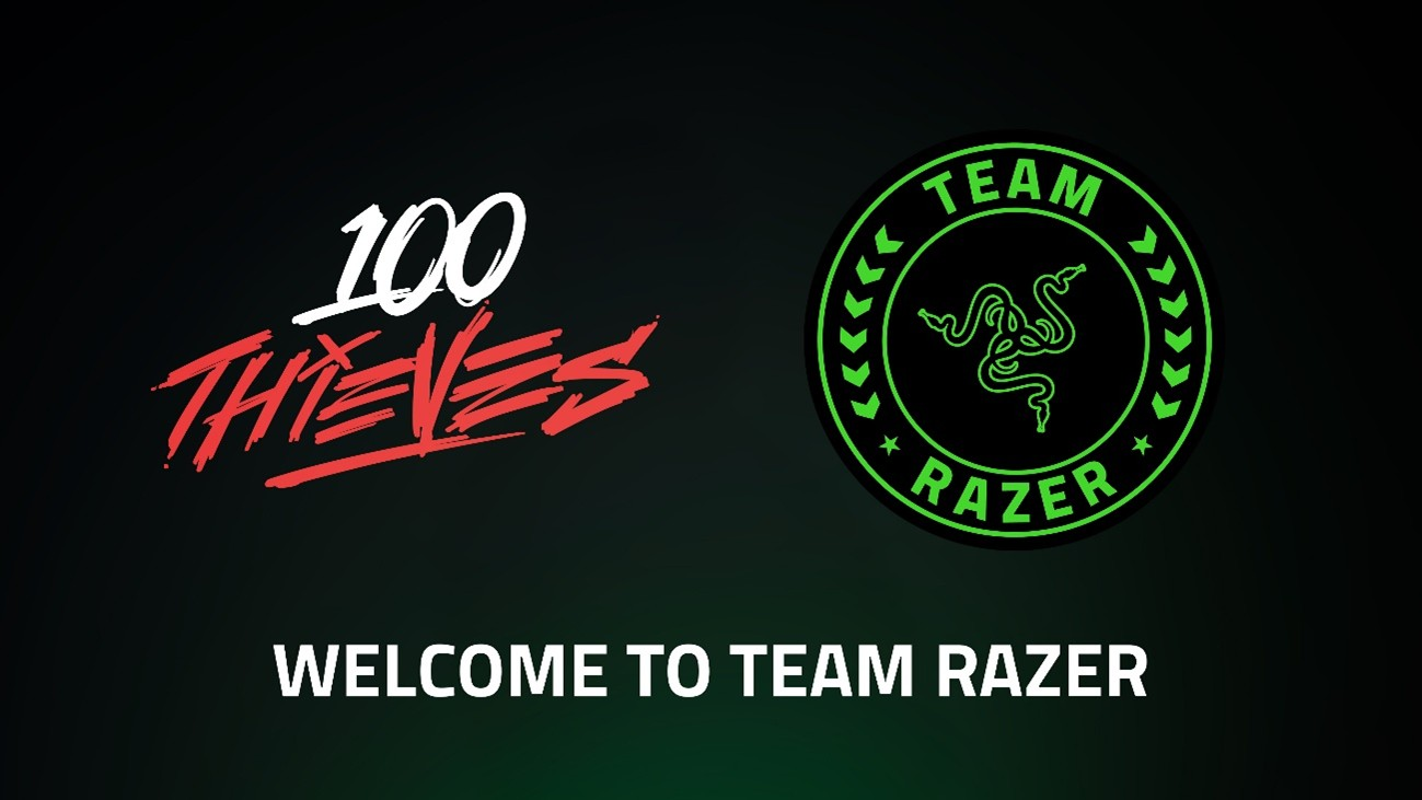 Razer e 100 Thieves se unem para impulsionar a inovação nos eSports e no estilo de vida