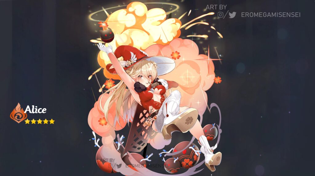 genshin impact Alice em Genshin Impact