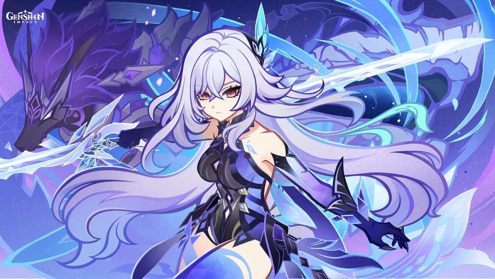 Skirk em Genshin Impact