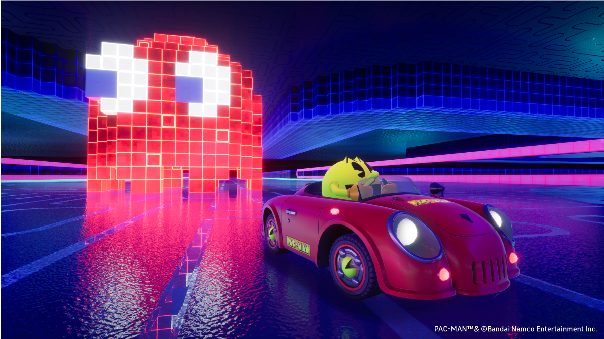 PAC-MAN em Sonic Racing: CrossWorlds – SEGA lança trailer temático do Come-Come