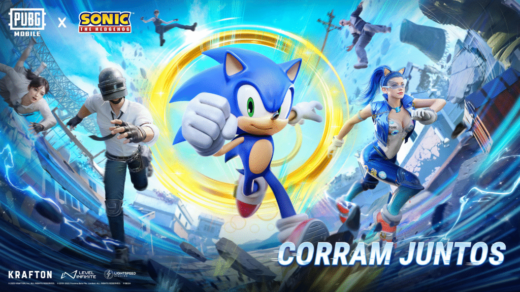 Sonic no PUBG
