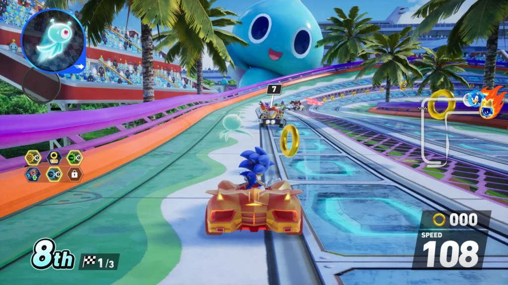 Sonic Racing: Crosswords