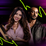 Eduardo Sterblitch e Nyvi Estephan