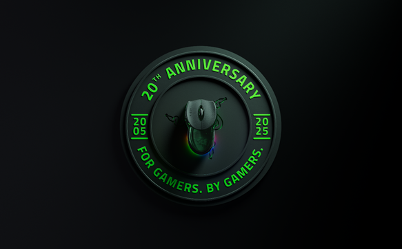 Razer anuncia edição comemorativa de 20 anos do mouse Boomslang