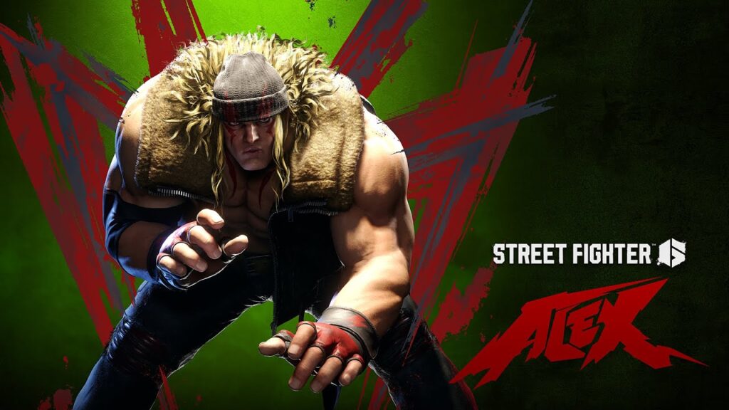 Alex em Street Fighter 6