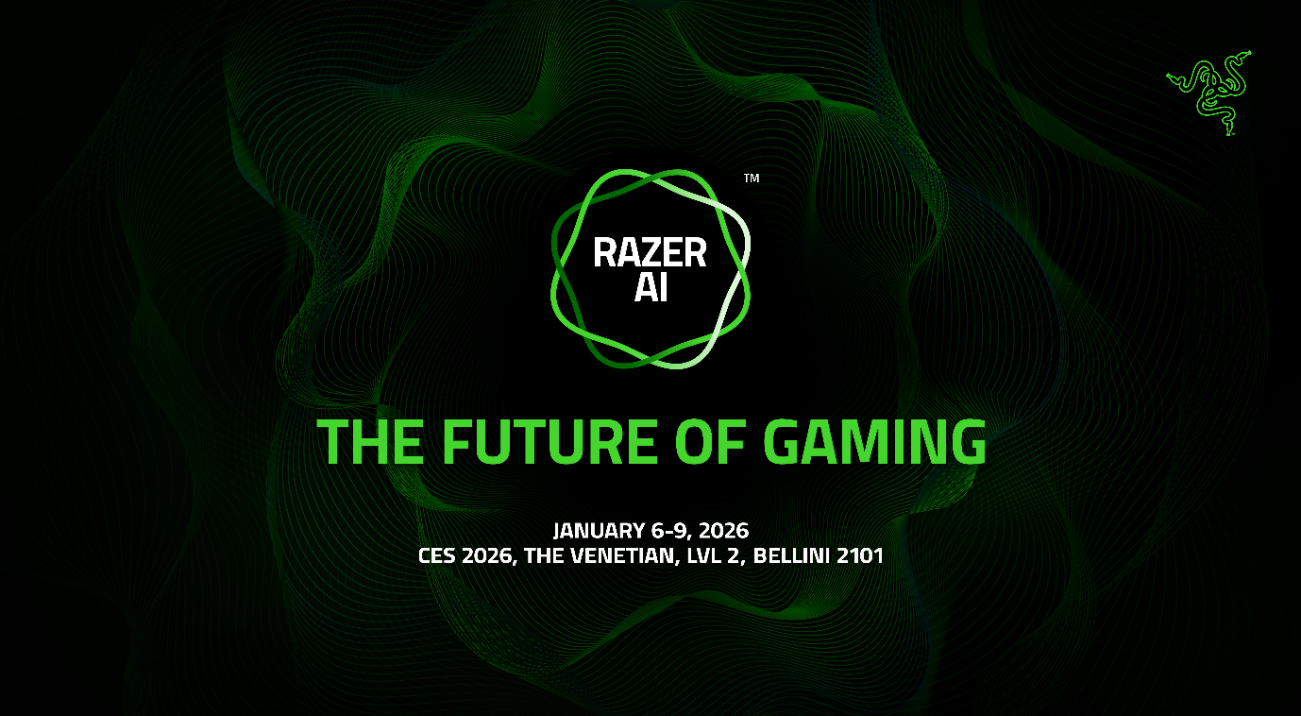 Razer na CES 2026: ecossistema de IA e novas tecnologias para a experiência gamer