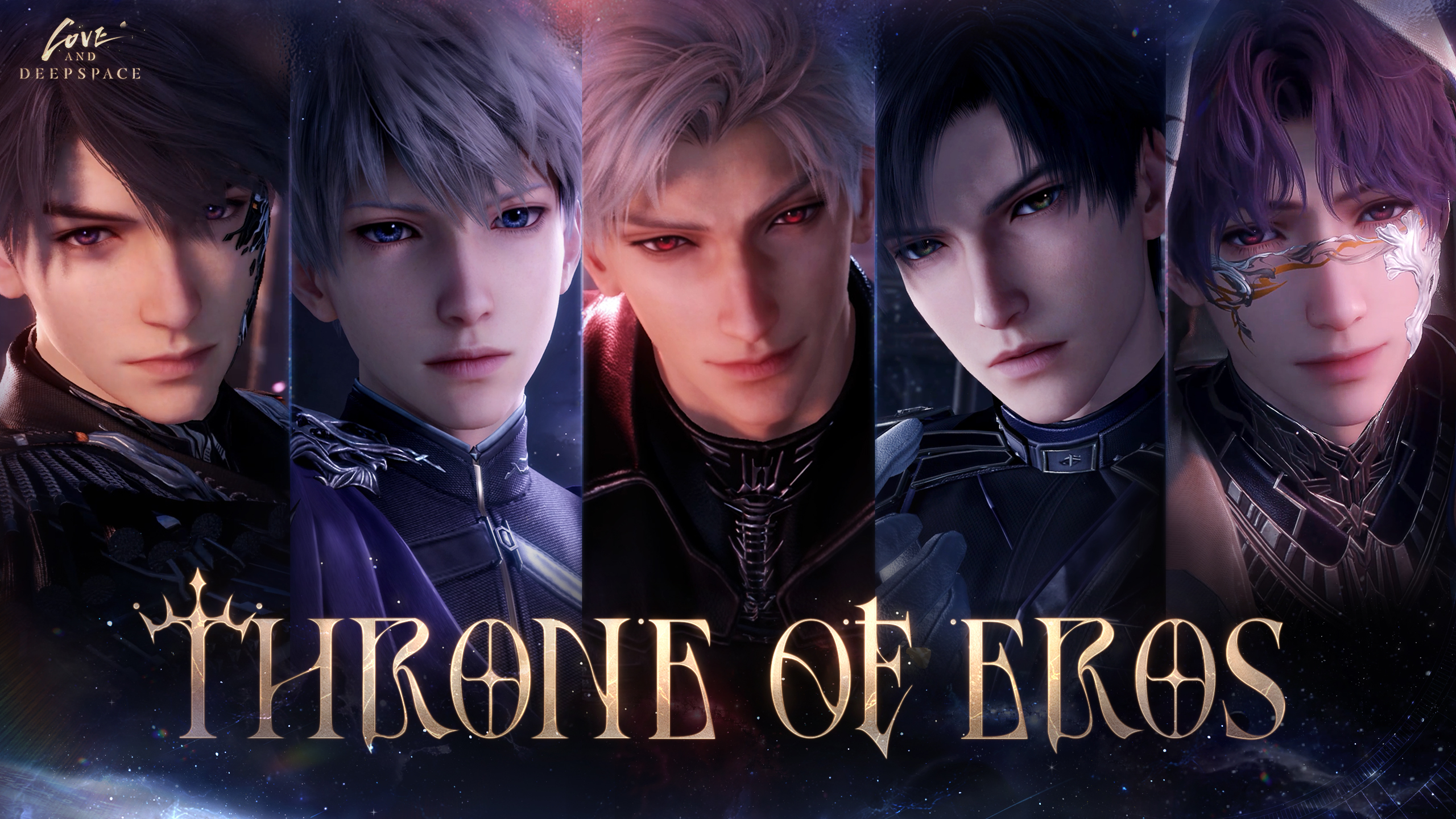 Throne of Eros nova atualização de Love and Deepspace já está disponível