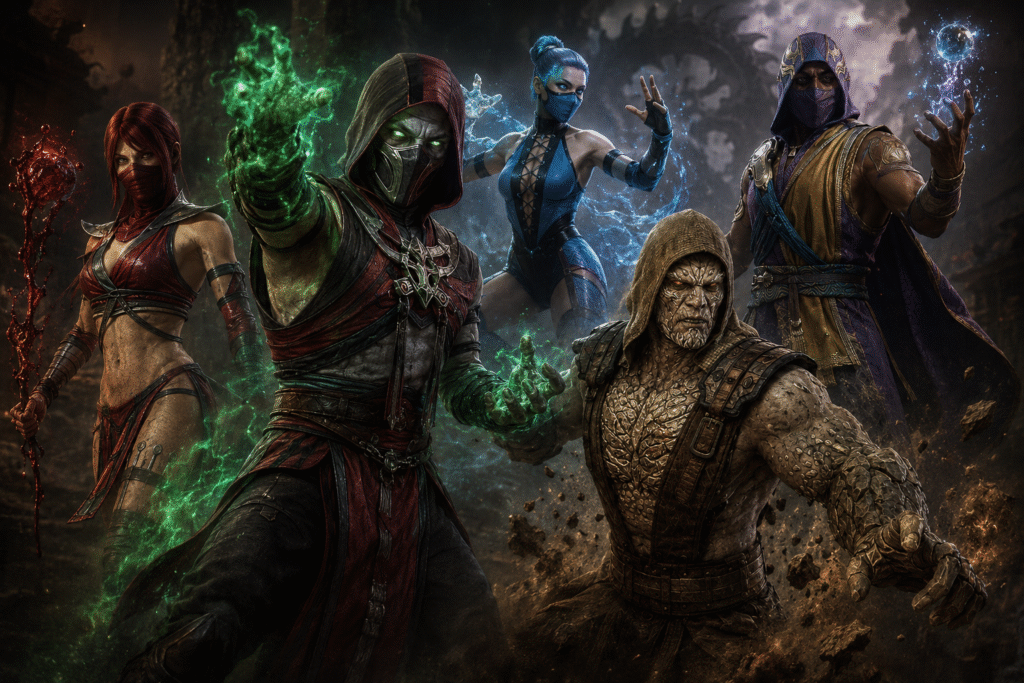 Ninjas de Mortal Kombat