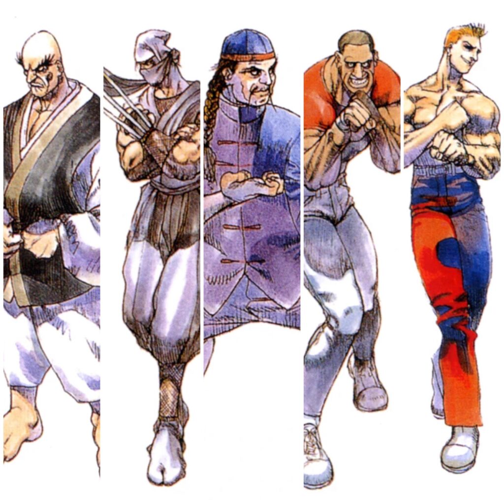 Personagens Esquecidos de Street Fighter Personagens Esquecidos de Street Fighter