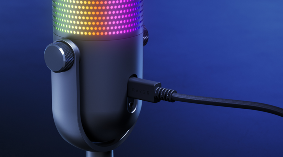 microfone Seiren V3 Chroma microfone Seiren V3 Chroma